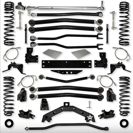 Jeep JKU (4DR) 4.5" Adventure - X2 Long-Arm System