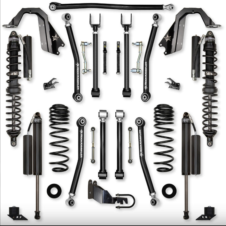 Jeep JL (2DR) 3.5" Adventure - X Mid-arm System (SPORT/SAHARA)