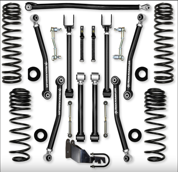 Jeep JL (2DR) 3.5" Adventure - X Mid-arm System (SPORT/SAHARA)