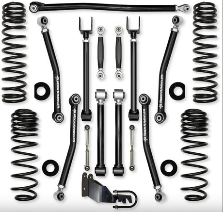 Jeep JL (2DR) 4.5" Adventure - X Mid-arm "No-Limits" System (RUBICON)