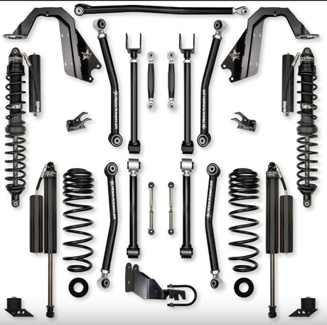 Jeep JL (2DR) 4.5" Adventure - X Mid-arm "No-Limits" System (RUBICON)