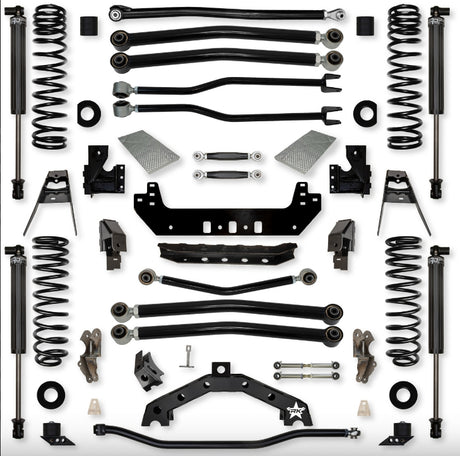 Jeep JL (2DR) 3.5" Adventure - X2 "No-Limits" Long-Arm System (RUBICON)