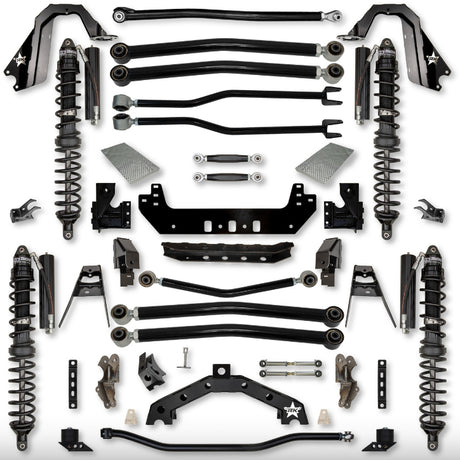 Jeep JL (2DR) 3.5" Adventure - X2 "No-Limits" Long-Arm System (RUBICON)