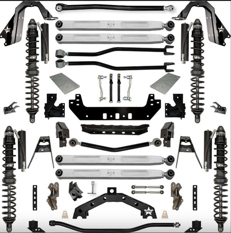 Jeep JL (2DR) 4.5" Adventure - X PRO Long-Arm System