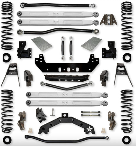 Jeep JL (2DR) 3.5" X - Factor X2 PRO "No-Limits" Long-Arm System (RUBICON)