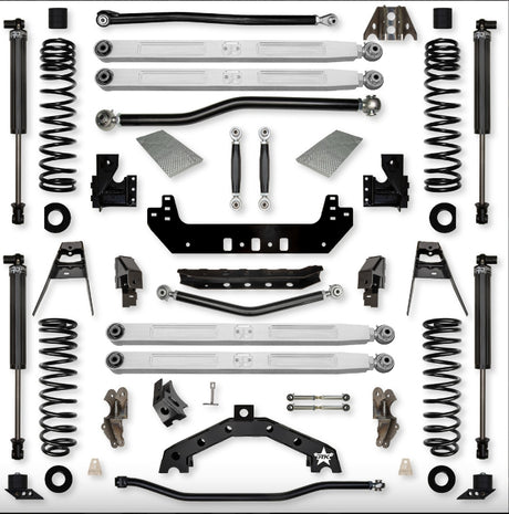 Jeep JL (2DR) 3.5" X - Factor X2 PRO "No-Limits" Long-Arm System (RUBICON)