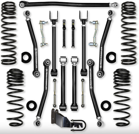 Jeep JLU (4DR) 2.5" Adventure - X Mid-arm System (SPORT/SAHARA)