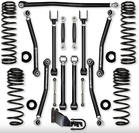 Jeep JLU (4DR) 2.5" Adventure - X Mid-arm "No-Limits" System (RUBICON)
