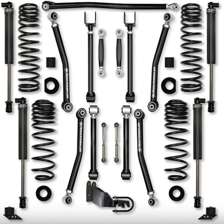 Jeep JLU (4DR) 2.5" Adventure - X Mid-arm "No-Limits" System (RUBICON)