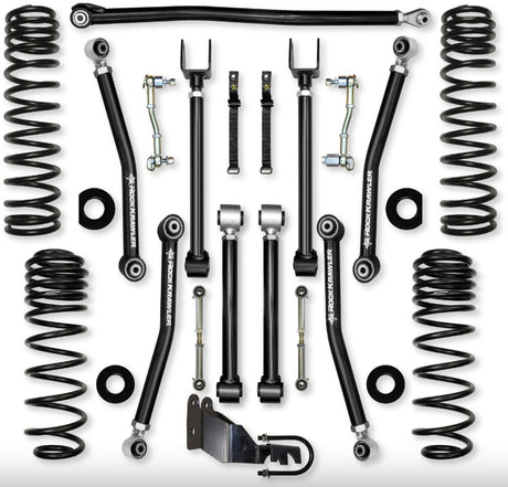 Jeep JLU (4DR) 2.5" Adventure - X 4XE Mid-arm System (SPORT/SAHARA)