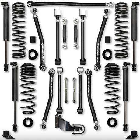 Jeep JLU (4DR) 2.5" Adventure - X 4XE Mid-arm "No-Limits" System (RUBICON)