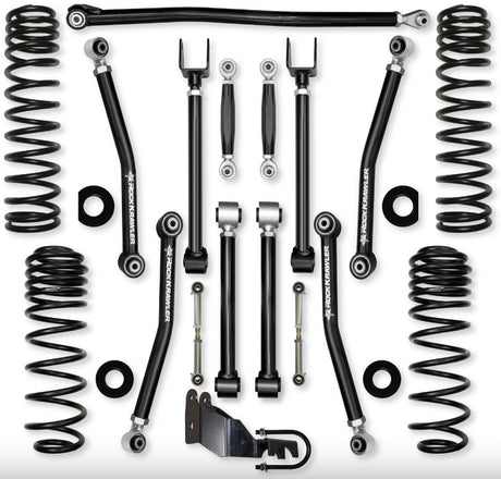 Jeep JLU (4DR) 2.5" Adventure - X 4XE Mid-arm "No-Limits" System (RUBICON)