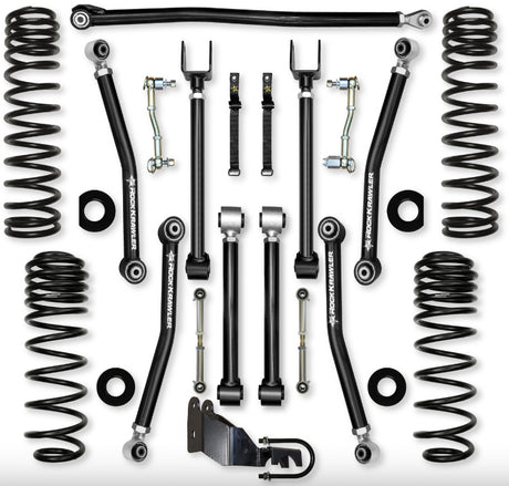 Jeep JLU (4DR) 2.5" Adventure- X Mid-arm System DIESEL (SPORT/SAHARA)