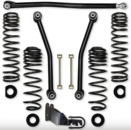 Jeep JLU (4DR) 2.5" Adventure Mid-arm System (SPORT/SAHARA)