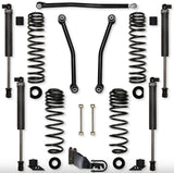 Jeep JLU (4DR) 2.5" Adventure Mid-arm System (SPORT/SAHARA)