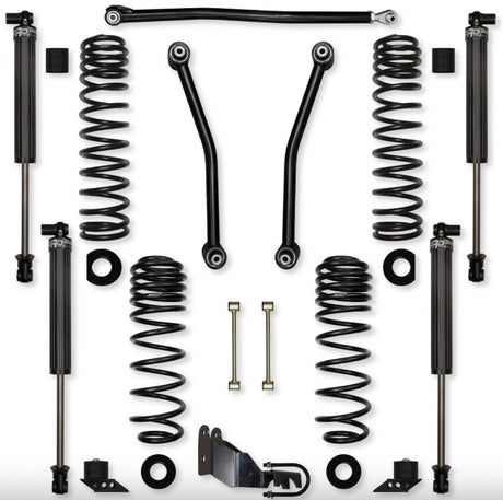 Jeep JLU (4DR) 2.5" Adventure Mid-arm System (SPORT/SAHARA)