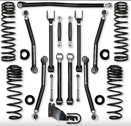 Jeep JLU (4DR) 2.5" Adventure - X Diesel Mid-arm "No-Limits" System (RUBICON)