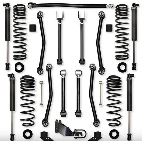 Jeep JLU (4DR) 2.5" Ultimate Adventure Mid-arm System