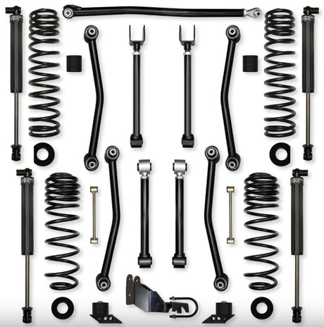 Jeep JLU (4DR) 2.5" Ultimate Adventure Diesel Mid-arm System