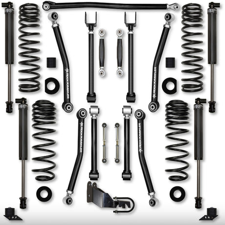 Jeep JLU (4DR) 2.5" Adventure - X Diesel Mid-arm "No-Limits" System (RUBICON)