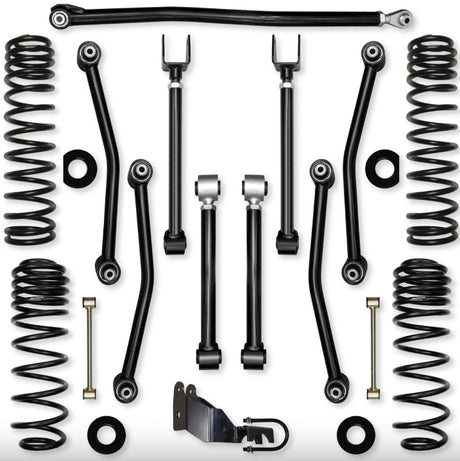 Jeep JLU (4DR) 2.5" Adventure Diesel Mid-arm System (SPORT/SAHARA)