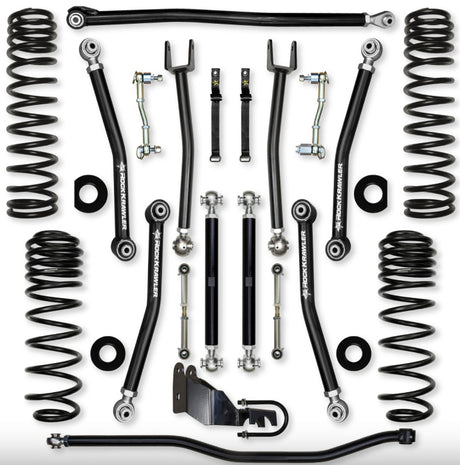 Jeep JLU (4DR) 2.5" X-Factor Diesel Mid-arm System (SPORT/SAHARA)