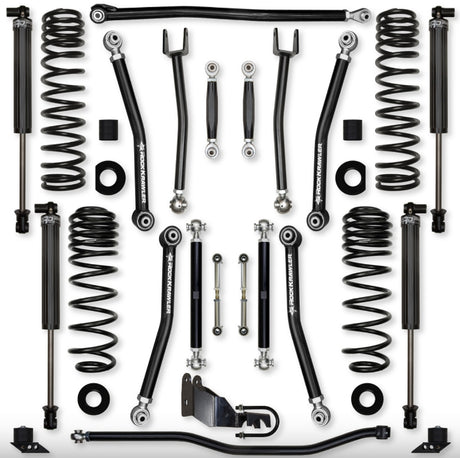 Jeep JLU (4DR) 2.5" X-Factor Diesel Mid-arm "No-Limits" System (RUBICON)