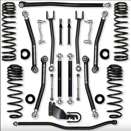 Jeep JLU (4DR) 2.5" X-Factor 4XE Mid-arm System (SPORT/SAHARA)