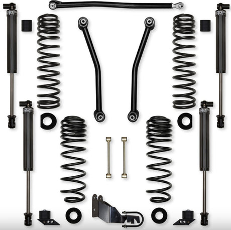 Jeep JLU (4DR) 2.5" Adventure 4XE Mid-arm System (SPORT/SAHARA)