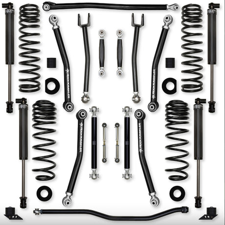 Jeep JLU (4DR) 2.5" X-Factor 392 Mid-arm "No-Limits" System (RUBICON)