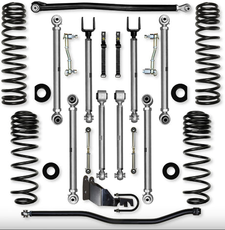Jeep JLU (4DR) 3.5" X-Factor PRO Mid-arm System (SPORT/SAHARA)