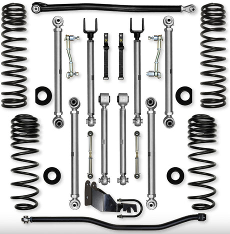 Jeep JLU (4DR) 3.5" Diesel X-Factor PRO Mid-arm System (SPORT/SAHARA)