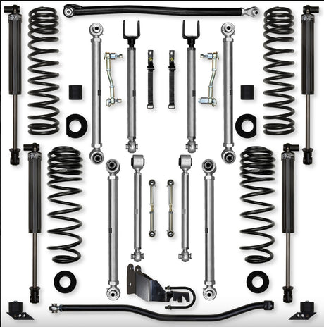 Jeep JLU (4DR) 3.5" Diesel X-Factor PRO Mid-arm System (SPORT/SAHARA)