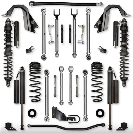 Jeep JLU (4DR) 3.5" Diesel X-Factor PRO Mid-arm System (SPORT/SAHARA)