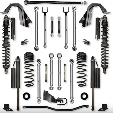 Jeep JLU (4DR)  3.5" Diesel X-Factor PRO Mid-arm "No-Limits" System (RUBICON)