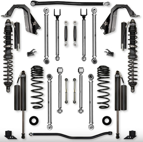 Jeep JLU (4DR) 3.5" X-Factor PRO 392 Mid-arm "No-Limits" System