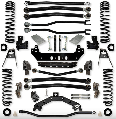 Jeep JLU (4DR) 3.5" Adventure - X2 Long-Arm System