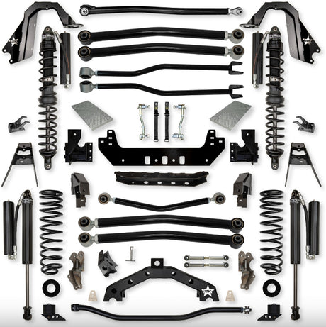 Jeep JLU (4DR) 3.5" Adventure - X2 Long-Arm System