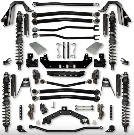 Jeep JLU (4DR) 3.5" Adventure - X2 Long-Arm System