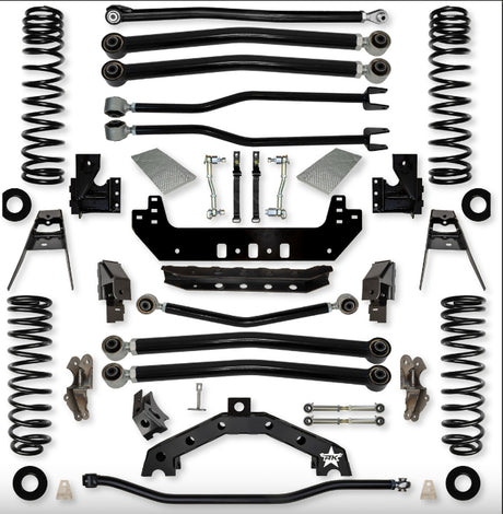 Jeep JLU (4DR) 3.5" Adventure - X2 Diesel Long-Arm System