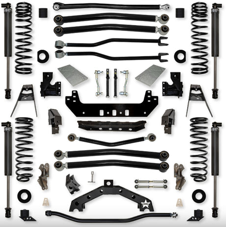 Jeep JLU (4DR) 3.5" Adventure - X2 Diesel Long-Arm System