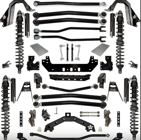Jeep JLU (4DR) 3.5" Adventure - X2 Diesel Long-Arm System