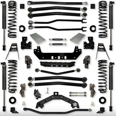 Jeep JLU (4DR) 3.5" Adventure - X2 "No-Limits" Diesel Long-Arm System