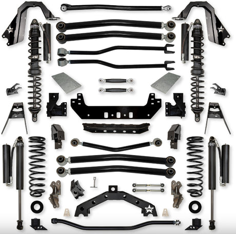 Jeep JLU (4DR) 3.5" Adventure - X2 "No-Limits" Diesel Long-Arm System