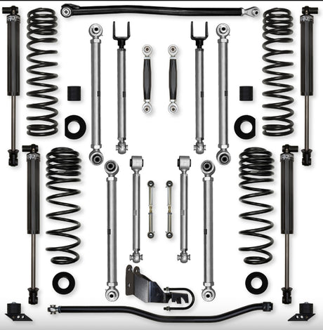 Jeep JLU (4DR) 4.5" X-Factor PRO Mid-arm "No-Limits" System (RUBICON)