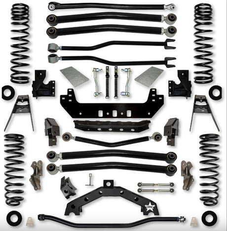 Jeep JLU (4DR) 4.5" Adventure - X2 Long-Arm System
