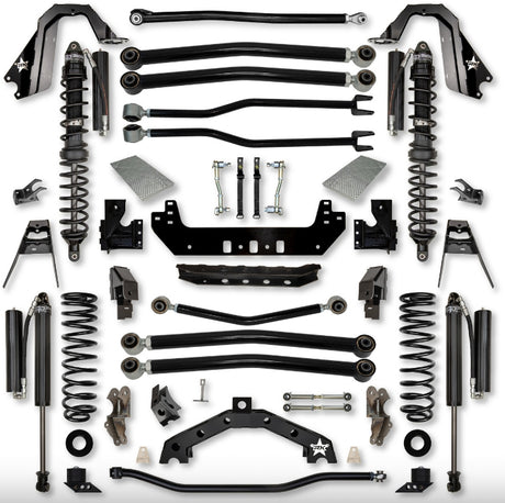 Jeep JLU (4DR) 4.5" Adventure - X2 Long-Arm System