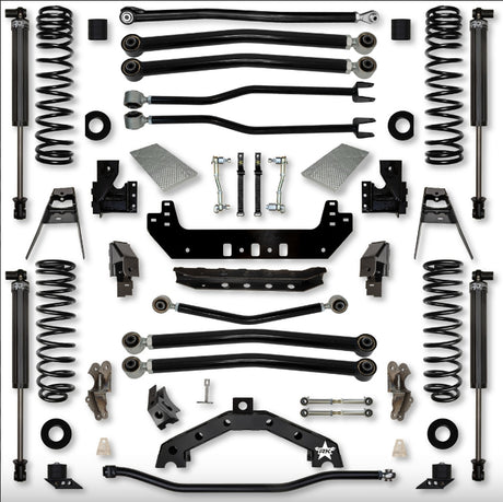 Jeep JLU (4DR) 4.5" Adventure - X2 Diesel Long-Arm System