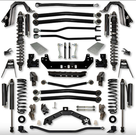 Jeep JLU (4DR) 4.5" Adventure - X2 Diesel Long-Arm System