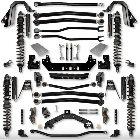 Jeep JLU (4DR) 4.5" Adventure - X2 Diesel Long-Arm System